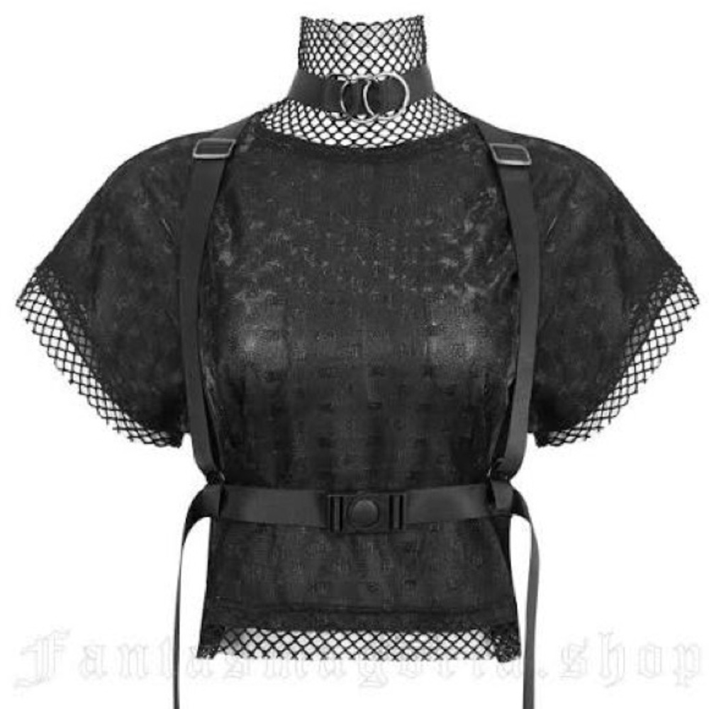 Devil Fashion Harness Top